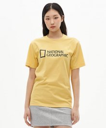 N215UTS920 네오디 빅 로고 반팔 티셔츠 YELLOW