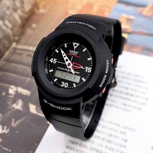 지샥 G Shock Aw 500e 1e 1edr 디지털 아날로그 시계 126 000 무신사 스토어