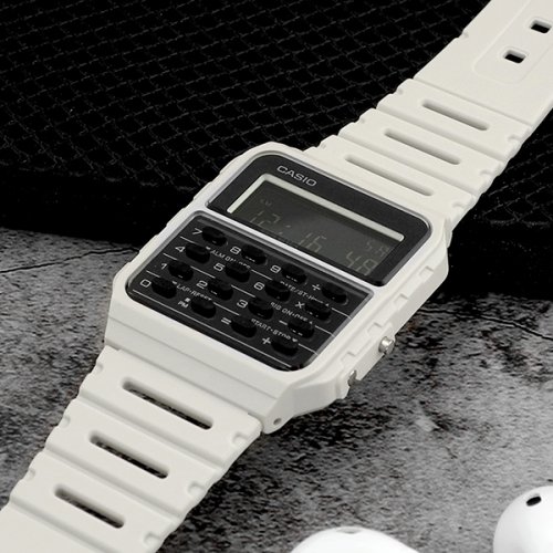 카시오 Casio Ca 53wf 8b 남성 데이터뱅크 계산기 전자 시계 43 600 무신사 스토어