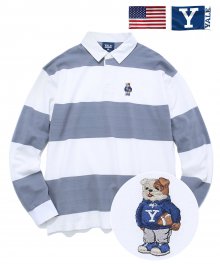 1701 RUGBY SHIRT BABY BLUE