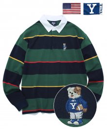 1701 RUGBY SHIRT GREEN