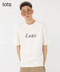 라츠(LOTS) 라츠 그래픽 티셔츠 버터 아이보리