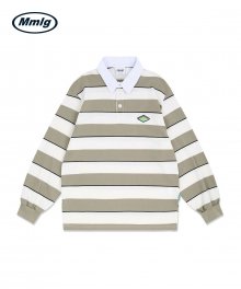 [Mmlg] SPORTS RUGBY SHIRT (OATMEAL)