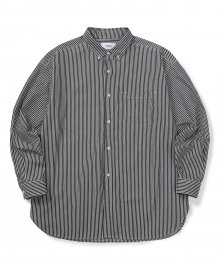 [SS21] Button-down Shirt Big Boy Fit Black