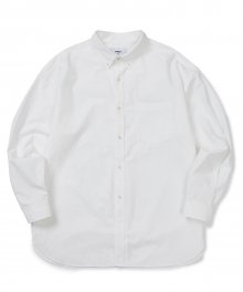 [SS21] Button-down Shirt Big Boy Fit White