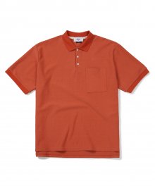 [SS21] Polo Shirt Big Boy Fit Orange