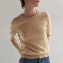 떼뚜(TETU) cotton cashmere knit beige