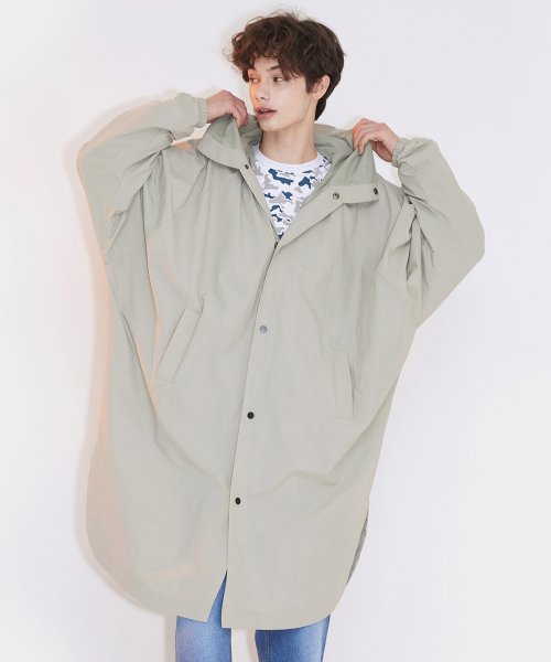 Mask & multi jumper(Oversize fit) Mint-серый