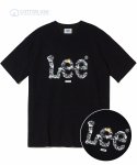 리(LEE) 서울 에디션 트위치 로고 티셔츠 블랙