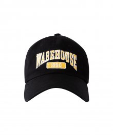 WAREHOUSE BALL CAP (BLACK)