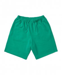 RAW EDGE SWEATSHORT (GREEN)