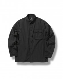 C/P 레이어링 셔츠 자켓 블랙