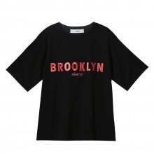 브루클린 래글런 반팔 티셔츠 (SH2TSF723BK)