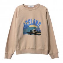 아이슬란드 아트웍 맨투맨 티셔츠 (SH2TSF841BE)