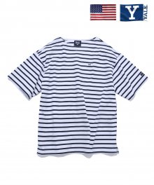 BOAT NECK FRENCH SAILOR SS WHITE