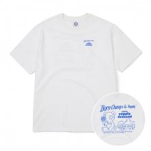 베어씬 오버핏 티셔츠 B21ST12WH