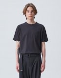 일꼬르소() 블랙 에센셜 스탠다드핏 반팔 티셔츠 IETS1E501BK