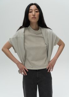 GARMENT DYED T-SHIRTS (2COLORS)