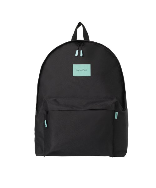 MUSINSA | INSTANTFUNK Mint Grip Logo Backpack - Black