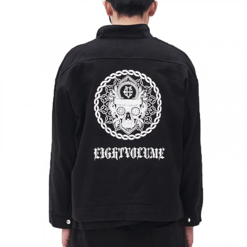 Куртка тракер EV Mandala Skull