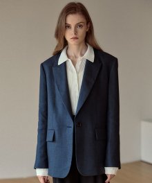 [Premium] Irish Linen Check Jacket SW1SJ104-23
