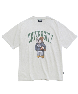 예일(YALE) UNIVERSITY DAN T-SHIRT OATMEAL 상품 이미지