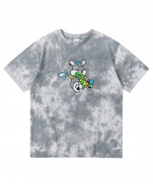 DYED WATER RABBIT TEE GREY(MG2BSMT521A)