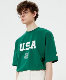 USA T-shirt(GREEN)