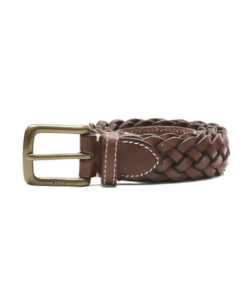폴로 랄프 로렌(POLO RALPH LAUREN) 브레이드 가죽 벨트 - 브라운 - 169,000 | 무신사 스토어 폴로 랄프 로렌(Polo Ralph Lauren) 브레이드 가죽 벨트 - 브라운 - 169,000 | 무신사 스토어