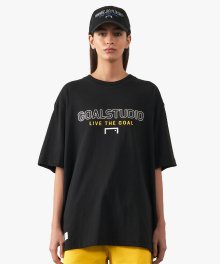 FREE KICK CAPSULE LOGO TEE - BLACK