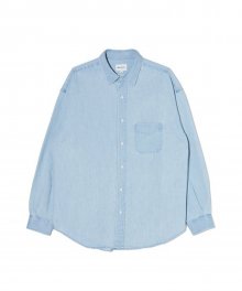 Light Denim Shirt (Faded Blue)