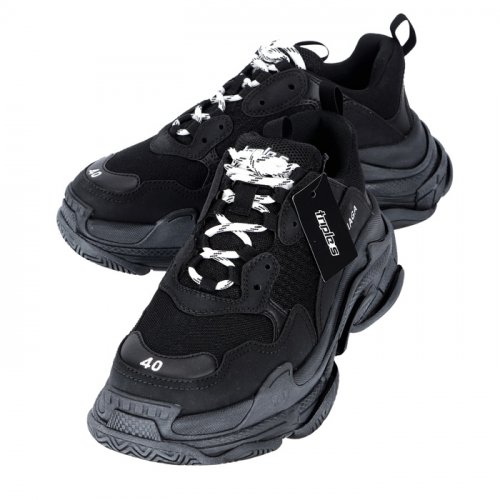 Giày Balenciaga Triple S Sneaker 'Black' 534162-W09OM-1000 – AUTHENTIC SHOES