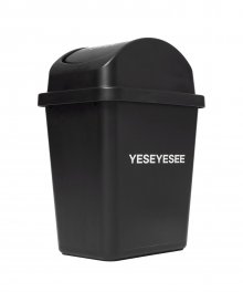 Y.E.S Trash Can Black