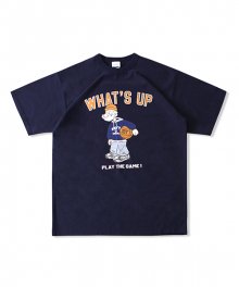 V.O.C TEE (WHATS UP)_NAVY