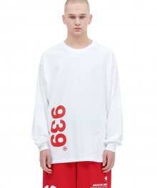 939 LOGO LONG SLEEVE (WHITE)