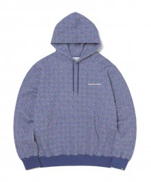 Tile Hooded Sweatshirt Blue/Purple