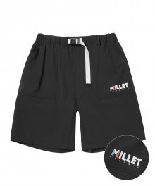 POINT WOVEN SHORTS BLACK