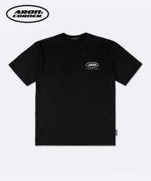 ARON CIRCLE LOGO TEE BLACK