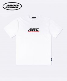 ARC LOGO TEE WHITE