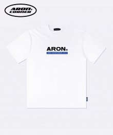 AP LOGO TEE WHITE