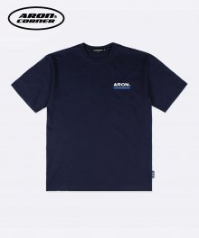 AP SMALL LOGO TEE NAVY