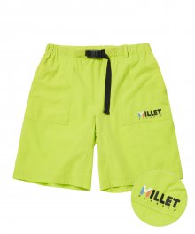 POINT WOVEN SHORTS NEON LIME