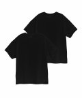 2PACK RELAXED OVER FIT TEE black