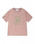 Love&Peace Campaign Tee/Pink