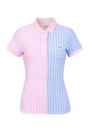 씨드느와(C DE NOIRS) 여성 컬러 블럭 테리 반팔 티셔츠