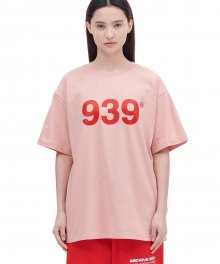 939 LOGO T-SHIRTS (PINK)