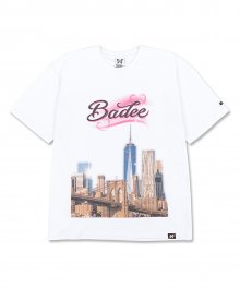 BROOKLYN PRINTED TOP [WHITE]