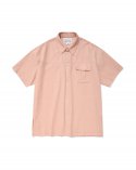 포스333(PHOS333) Double Button Pocket Shirt/Coral