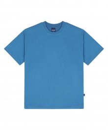 .S/T 베이직 루즈핏 반팔 티셔츠 - INDIGO BLUE