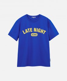 LATE NIGHT TEE-DUSTY BLUE